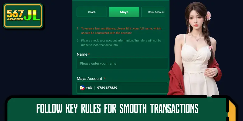 Follow key rules for smooth transactions