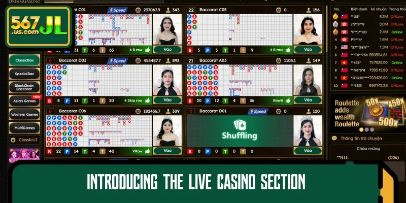 Live Casino is an extremely attractive online gambling category