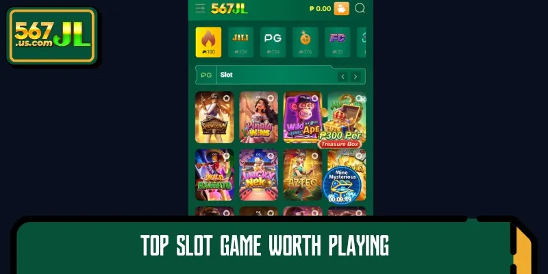 The most worth-playing slot game